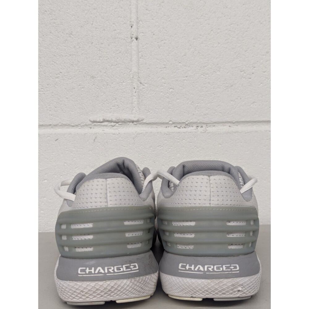 Womens Sz 10.5 Under Armour Charged Rogue Lace-Up White Trainers 3021247_106 - Picture 5 of 8